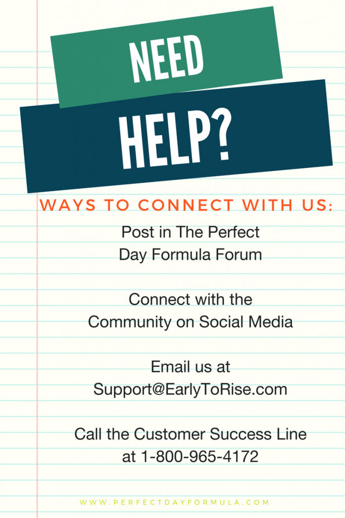 Perfect Day The Perfect Day Formula